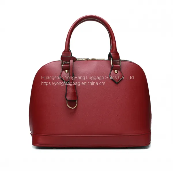 Shell Bag European and American Fashion Handbag Cowhide Shoulder Bag photo-2
