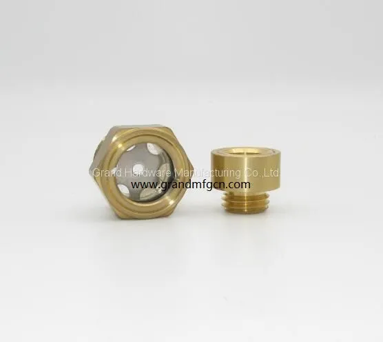 Brass Oil Level Sight Glasses OEM and ODM Service G 3/4 G1/2 G1/4 photo-2