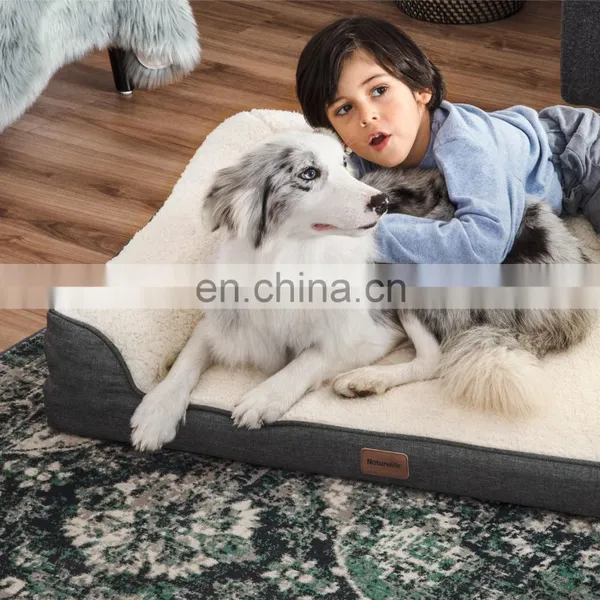 Luxury Custom Anxiety Warm Soft Comfortable Waterproof Pet Dog Sofa Bed photo-3