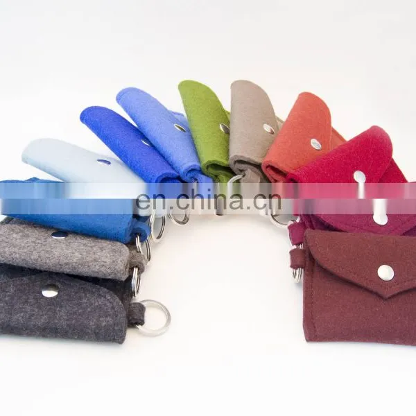 Amazon Hotselling Fashion Felt Coin Wallets Latest Design for Women photo-5