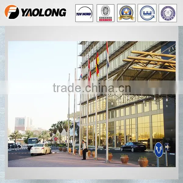 China Factory Stainless Steel Flag Pole for Hotel photo-2