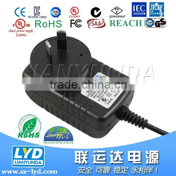 China Manufacturer EU/UK/US 16.8V 1A Wall Mount AC DC Power Adapter for CCTV Camera, Wireless Recevier photo-4
