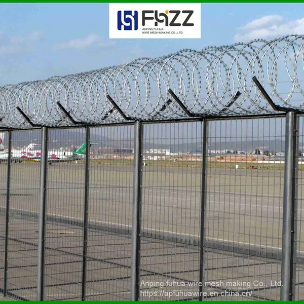 Hot-dip Galvanized or Stainless Steel Concertina Long Razor Barbed Tape Obstacles photo-3