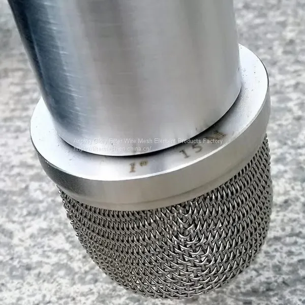 Stainless Steel Suction Line Strainer That Fits Over 3/8