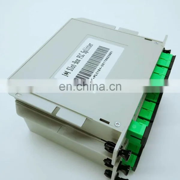 Network Ftth Passive Fiber Optical Cable Splitter 1X2 1X4 1X8 1X16 1X32 1X64 Plc Splitter photo-3