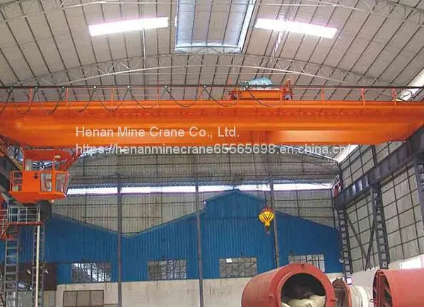 Top Quality Remote Control LH Model 5Ton Double Girders Electric Hoist EOT Crane photo-3