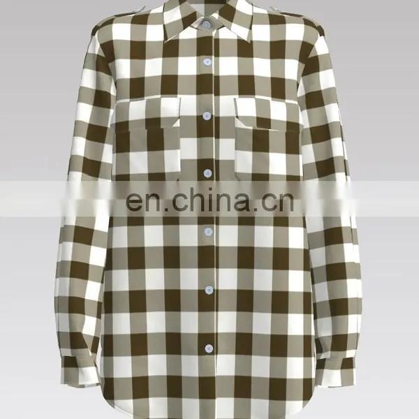 Best Price Wholesale High Quality Yarn Dyed 100% Cotton Plaid Flannel Fabric photo-4