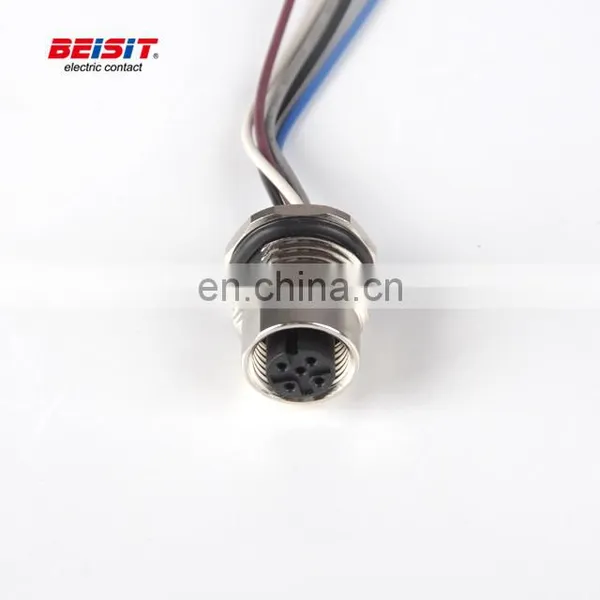 Circular Connector to Rs232 Connector Cable IP67 4pin Mil Circular Cable Connector photo-2