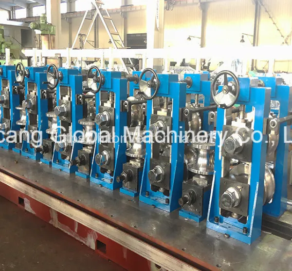 Carbon Steel Straight Seam Welded Hollow Pipe Profile Making Machine photo-3