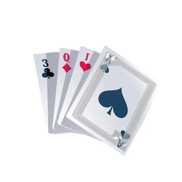 Eco Friendly High Security Anti-cheating RFID RPVC Smart Poker Gaming Card NFC Gaming Card photo-2