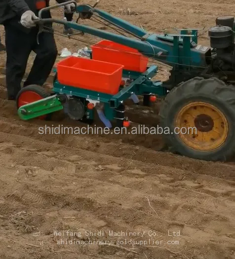 2 Rows Corn Seeder Maiz Sembradora Corn Planter Corn Sower Maize Seeder Machine With Walking Tractor photo-5