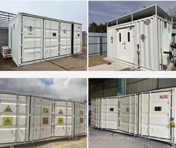 Hazardous Waste Materials Temporary Storage Cabinet/room/cabin/temporary Storage Chemical Equipment Prefabricated/container