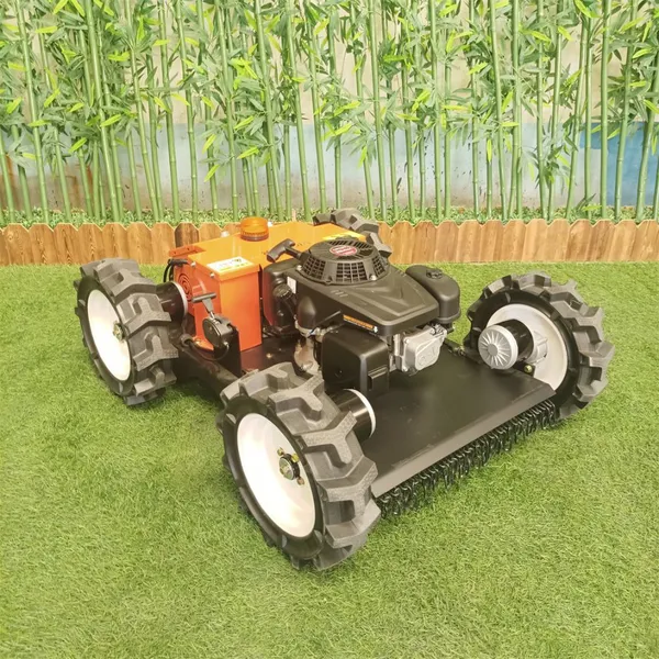 Remote Control Slope Mower Price, China Remote Control Steep Slope Mower Price, Wireless Remote Control Lawn Mower for Sale photo-3