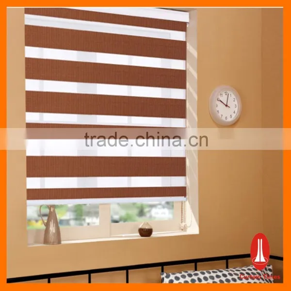 2016 Wholesale Factory Drape Window / Zebra Blind / Horizontal Roller Blind photo-2