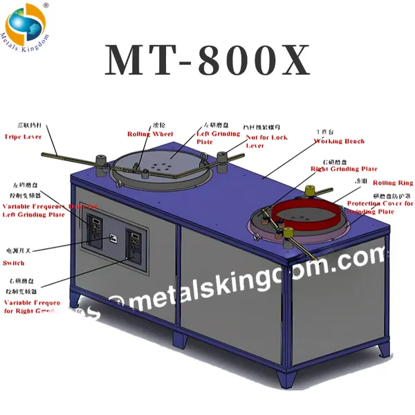 MT-800X Stationary Valve Core Grinding Machine