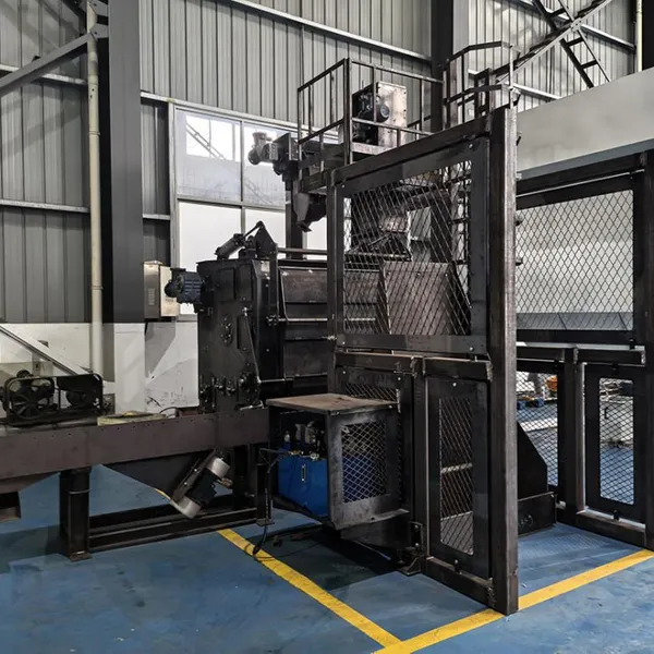 Crawler Type Automatic Loading and Unloading Shot Blasting Machine photo-2