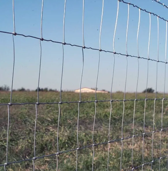 Hinge Joint and Fixed Knot High Tensile Steel Fence for Farm and Cattle Field photo-2
