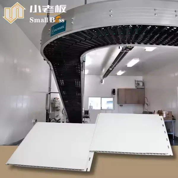 PVC Interlocking Wall and Ceiling Panel for Canada and US Market Agricultural Projects Car Wash Room Cleaning Room Warehouse photo-3