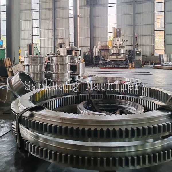 Girth Gear for Rotary Kiln, 20Mn Steel, Surface Hardness HB 320-380, 60 Tooth Count