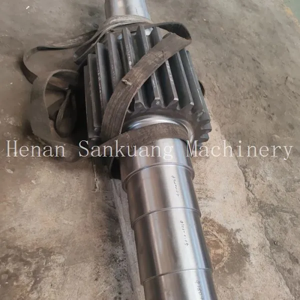 Hardened Transmission Gear Shaft With Spline Ends – DIN 5480 Standard Compliant photo-2