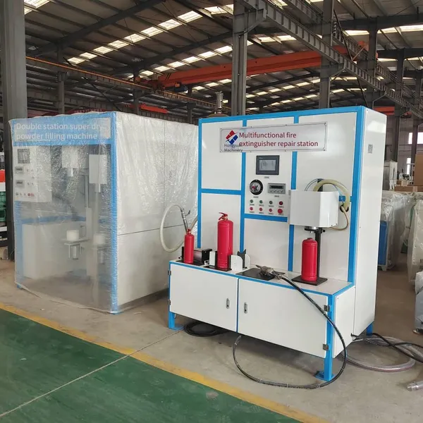 Parameters of Hgg-i Type Fire Extinguisher Dry Powder Filling Machine, an All-in-one Machine for Powder Filling, Recycling, Inflating, and Valve Disassembly photo-4