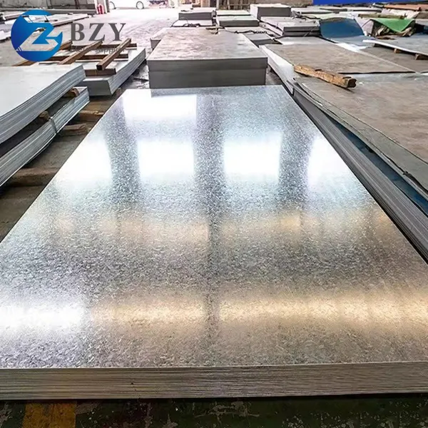 Factory Wholesale Doors Electro Galvanized Steel Sheet Gi Sheet Iron Roofing Metal Galvanized Steel Sheet photo-5