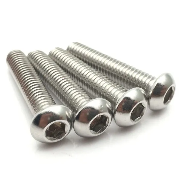 China Fastener ISO 7380 M3 M4 M5 M6 M8 304 Stainless Button Head Allen Bolt photo-3