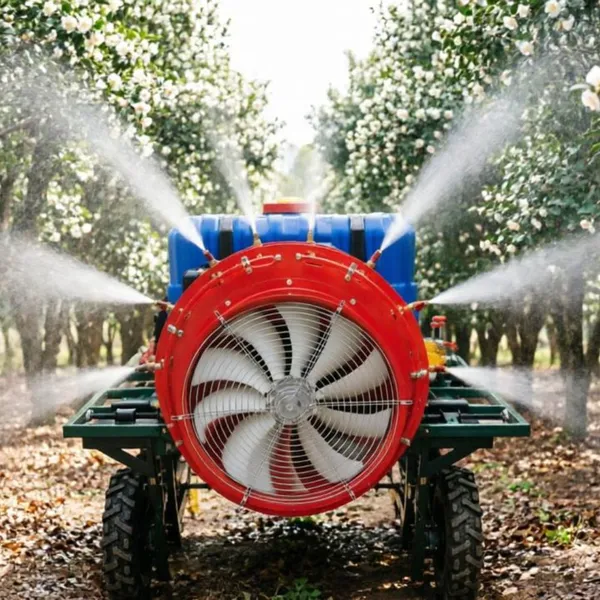 Remote Control Agricultural Power Sprayer Remote Pump & Fan Control Gasoline Sprayer