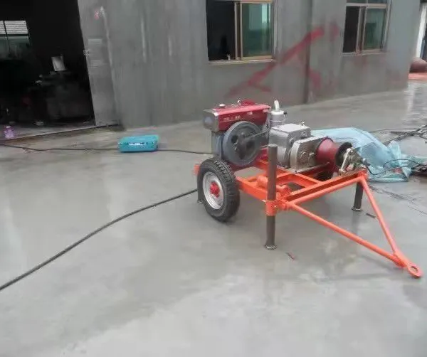 Diesel Engine Powered Winch; Pulling Motored Winch; Cable Pulling Motored Engine Winch photo-2