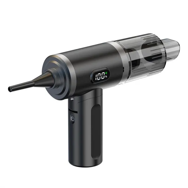 OEMV18D Handheld Wholesales OEM /ODM Foldable And With Display Screen 2 in 1 Cleaner&Blower For Car and Home
