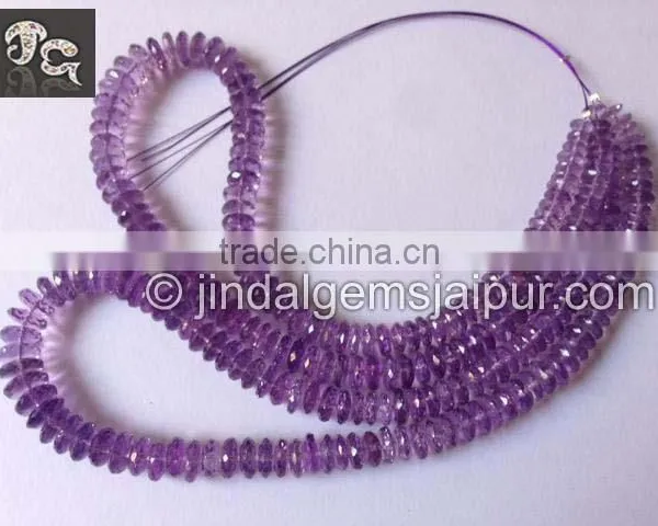 Natural Amethyst AAA Quality German Cut Beads In Bulk