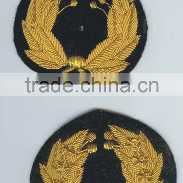 BULLION WIRE BLAZER BADGES