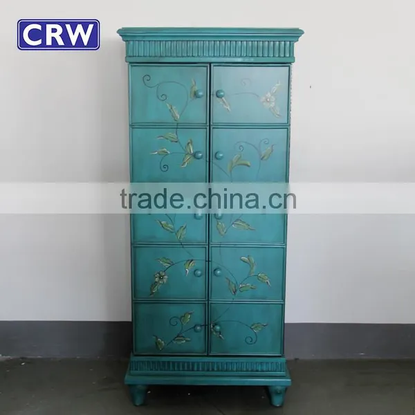 RE-1630 Chinese Antique Furniture Antique Wood Shoe Cabinet for Sale