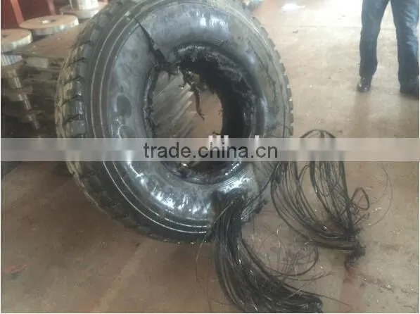 High Quality Double Shaft ZPS-900/1200 Tire Shredder /tyre Recycling Machine photo-3