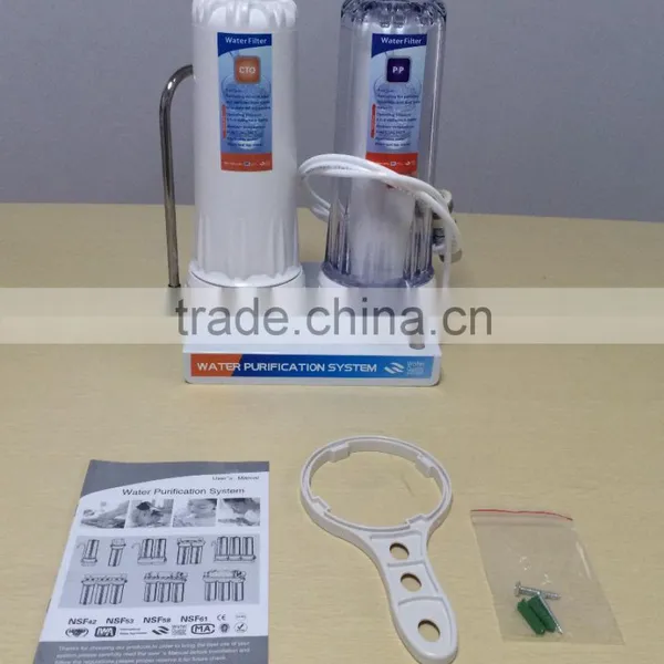 Household Pre-Filtration Use Water Purifier Without Electricity / With Activated Carbon photo-3
