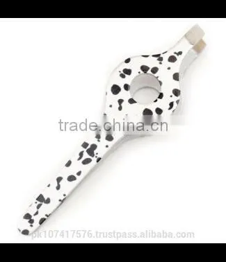 Floral Pink Color Wide Grip Ladies Eyebrow Eyebrow Plucking Tweezers photo-2