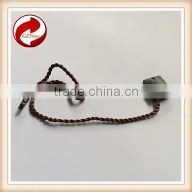 Quality String Seal Tag, Hang Tag String, Garment Plastic Seal Tag/ Deep Coffe String Seal String Puppet photo-3