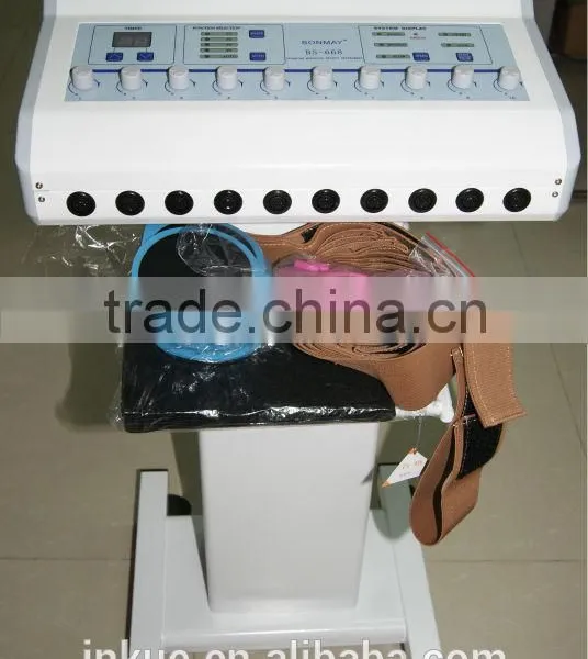 Electrode Pads Lymphatic Deainge Physiotherapy Slimming Machine , Guangzhou Inkue Electrotherapy Slimming MachineBS-668BP photo-4