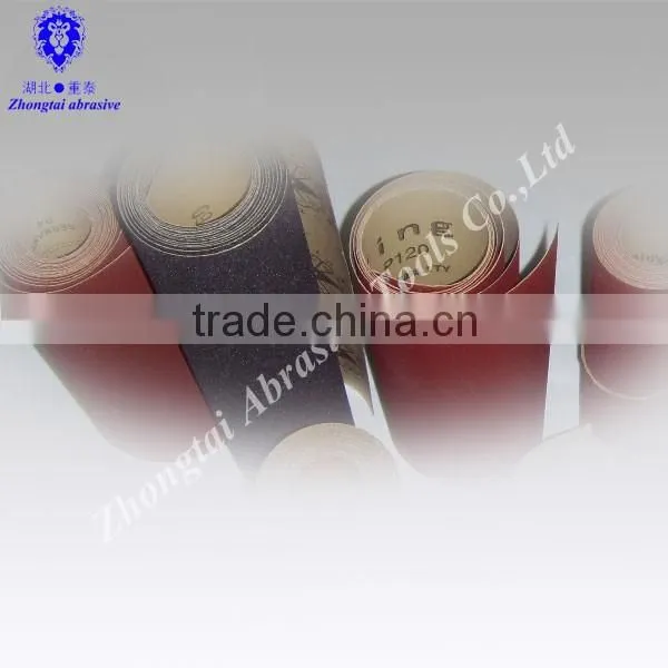 10cm*50m Aluminum Oxide Red Color Waterproof Sand Paper Roll photo-5