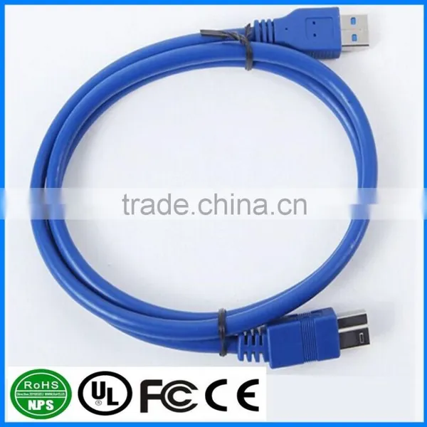 1M Supper Speed USB 3.0 A Male to B Male Printer Cables photo-3