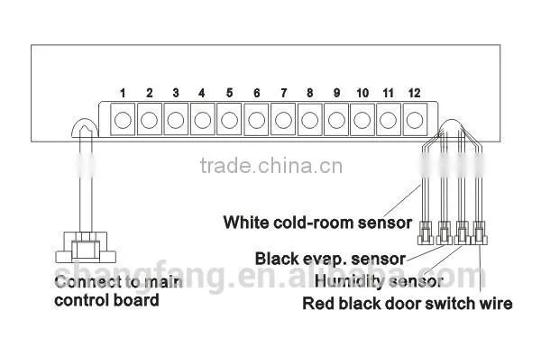 Color Special Temp Humidity Control Wine Cooler Touch Screen Thermostat SF-548 photo-6