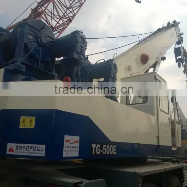 TADANO TG500E 50 Ton Used Wheel Crane Lifting Truck Crane photo-3