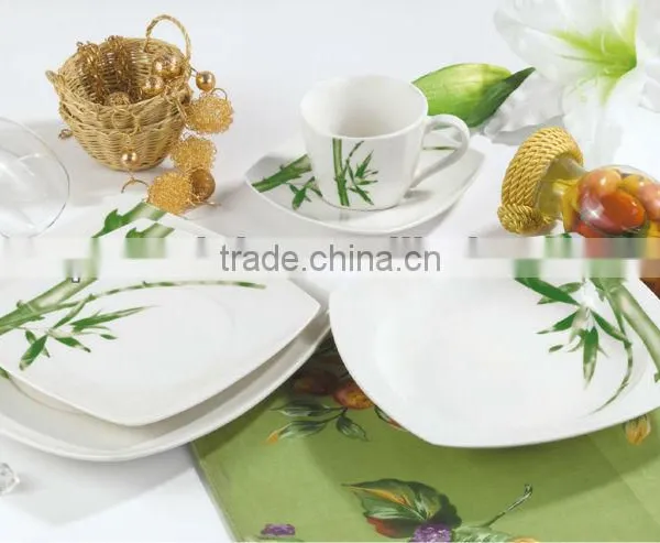 20pcs Decal Porcelain Dinner Set photo-3