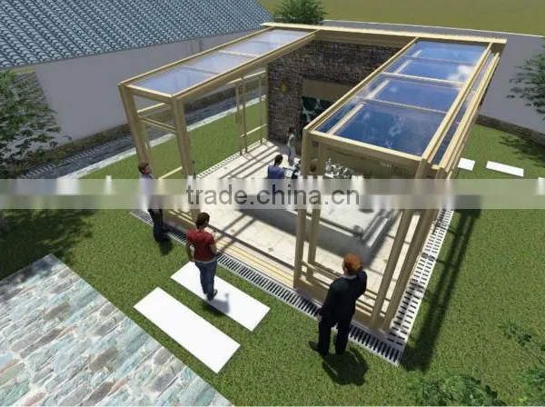 Suppliers of Direct Selling Aluminum Double-layer Glass Houses/garden Sun Rooms/greenhouse photo-3