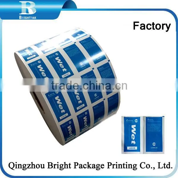 73gsm 103g China Gold Supplier Manufacturer Aluminum Foil Paper Wrapping for Alcohol Pad,men or Women Nursing Wet Wipes photo-4