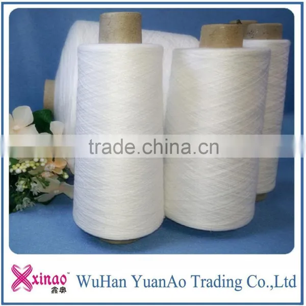 Professional Virgin Bright 100% Ring Spun Polyester TFO Twisting Plastic Yarn