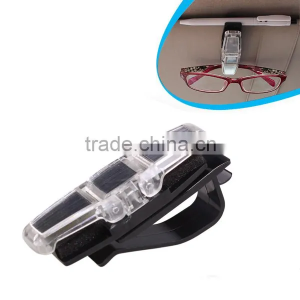 New Portable S Shape Plastic Sunglass Holder for Car
