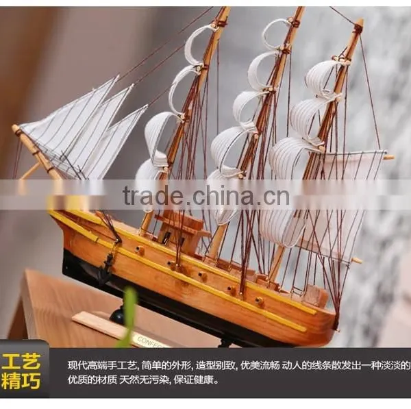 2016 Endeavour Yatch L60cm Wood, High Quality Wood Boat Model , Ship Model For Souvenir Quality Choice photo-4