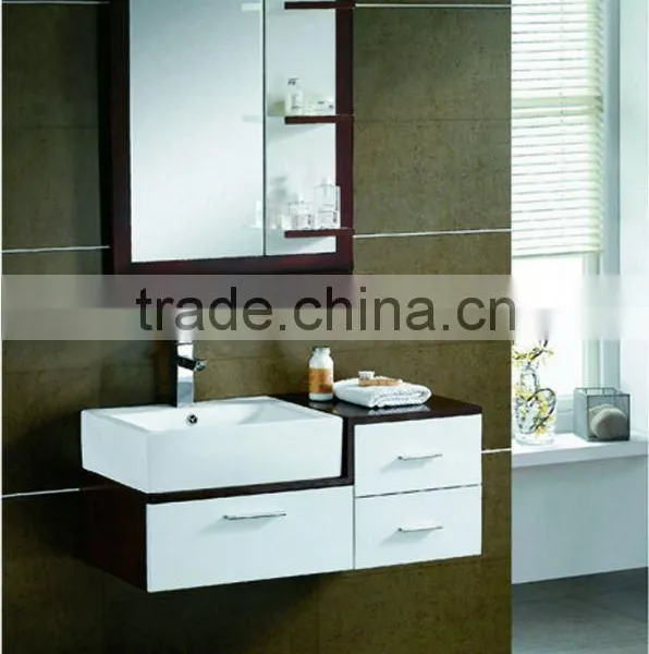 2011 Solid Wood Bathroom Cabinet Furniture