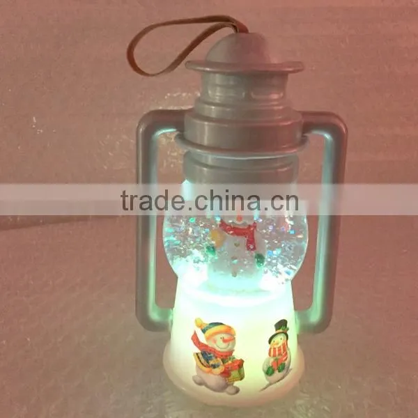 2015 Resin Snow Man Latern Design Led Handmade Christmas Snow Globe by China Supplier Quality Choice photo-4
